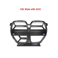 Grilles Avant Carbone BMW M3 G80 M4 G82 2021+ - vue de dessus - Becquet Voiture