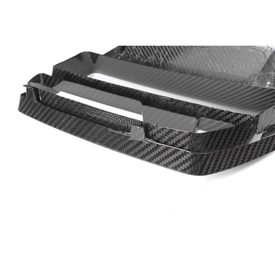 Grilles Avant Carbone BMW M3 G80 M4 G82 2021+ - vue de trois-quarts - Becquet Voiture