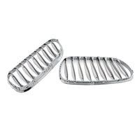 Grilles Avant Sport BMW Z4 E85 E86 Noir Mat Carbone 2003-2008 - détail du montage - Becquet Voiture
