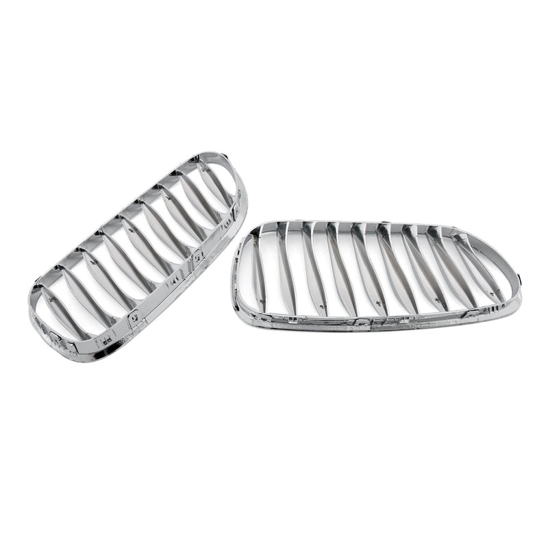 Grilles Avant Sport BMW Z4 E85 E86 Noir Mat Carbone 2003-2008 - détail du montage - Becquet Voiture