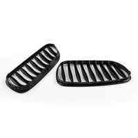Grilles Avant Sport BMW Z4 E85 E86 Noir Mat Carbone 2003-2008 - en situation - Becquet Voiture