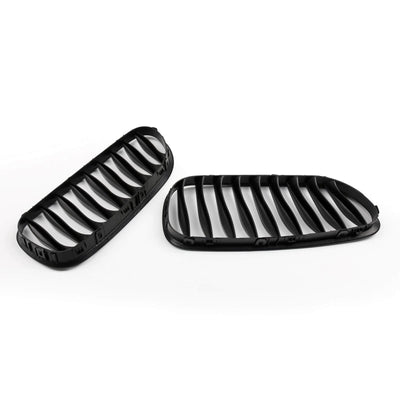 Grilles Avant Sport BMW Z4 E85 E86 Noir Mat Carbone 2003-2008 - en situation - Becquet Voiture