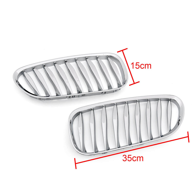 Grilles Avant Sport BMW Z4 E85 E86 Noir Mat Carbone 2003-2008 - packshot studio - Becquet Voiture