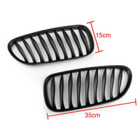 Grilles Avant Sport BMW Z4 E85 E86 Noir Mat Carbone 2003-2008 - vue de dessus - Becquet Voiture