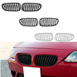 Grilles Avant Sport BMW Z4 E85 E86 Noir Mat Carbone 2003-2008
