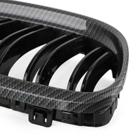 Grilles Calandre Avant Fibre Carbone BMW E90 E91 LCI 2008-2012 - détail du montage - Becquet Voiture