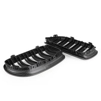 Grilles Calandre Avant Fibre Carbone BMW E90 E91 LCI 2008-2012 - installé sur véhicule - Becquet Voiture