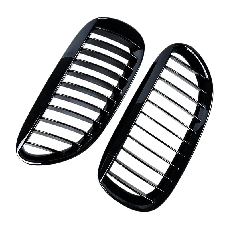 Grilles calandre BMW Série 6 E63 E64 2003-2010 - en situation - Becquet Voiture