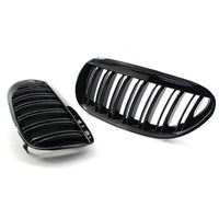 Grilles calandre BMW Série 6 E63 E64 2003-2010 - vue de face - Becquet Voiture