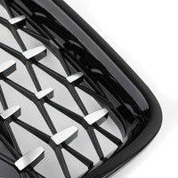Grilles Calandre Diamantées BMW F30 Gloss Black 2012-2016 - en situation 3 - Becquet Voiture