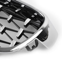 Grilles Calandre Diamantées BMW F30 Gloss Black 2012-2016 - vue de dessus 2 - Becquet Voiture