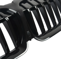 Grilles calandre noir brillant M3 Competition BMW Série 3 G20 - installé sur véhicule - Becquet Voiture