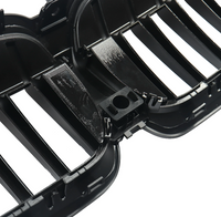Grilles calandre noir brillant M3 Competition BMW Série 3 G20 - packshot studio - Becquet Voiture