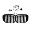 Grilles Calandre Noir LED BMW X5 G05 Simple Lame