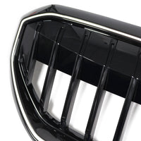 Grilles Calandre Noires LED BMW Série 5 i5 G60 M5 G90 - installé sur véhicule - Becquet Voiture