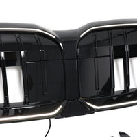 Grilles Calandre Noires LED BMW Série 5 i5 G60 M5 G90 - packshot studio - Becquet Voiture