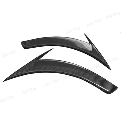 Grilles d'Aération Carbone Mercedes CLA W117 2013-2019 - vue de profil - Becquet Voiture