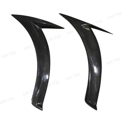 Grilles d'Aération Carbone Mercedes CLA W117 2013-2019 - vue de trois-quarts - Becquet Voiture