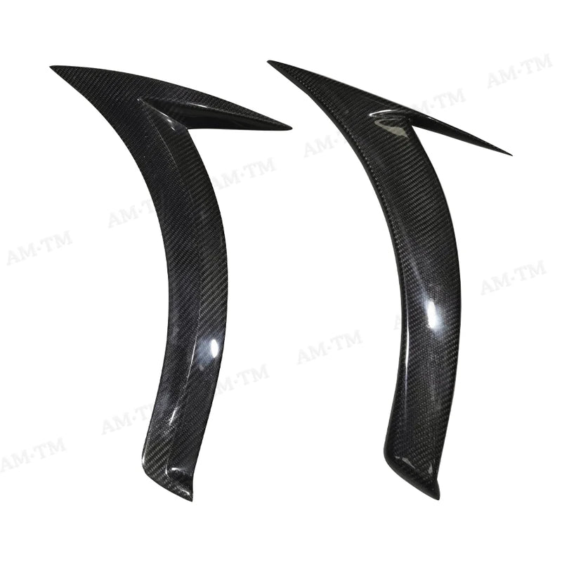 Grilles d'Aération Carbone Mercedes CLA W117 2013-2019 - vue de trois-quarts - Becquet Voiture