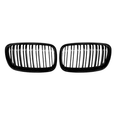 Grilles de Calandre BMW X5 X6 E70 E71 2008-2014 - installé sur véhicule - Becquet Voiture