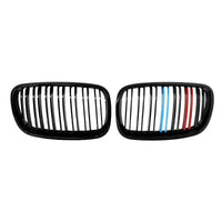 Grilles de Calandre BMW X5 X6 E70 E71 2008-2014 - packshot studio - Becquet Voiture