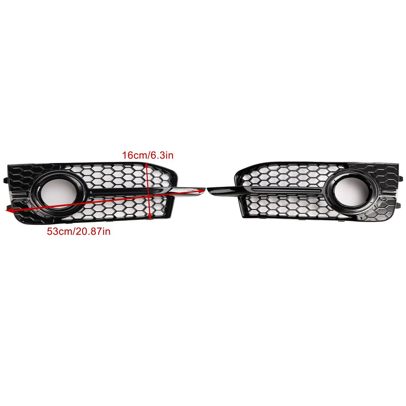 Grilles de Protection Antibrouillard Avant Audi A1 8X S-Line 2011-2014, - vue arrière - Becquet Voiture