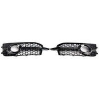 Grilles de Protection Antibrouillard Avant Audi A1 8X S-Line 2011-2014, - vue de dessus - Becquet Voiture