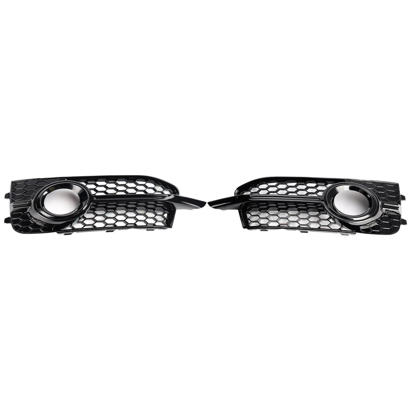 Grilles de Protection Antibrouillard Avant Audi A1 8X S-Line 2011-2014, - vue de dessus - Becquet Voiture