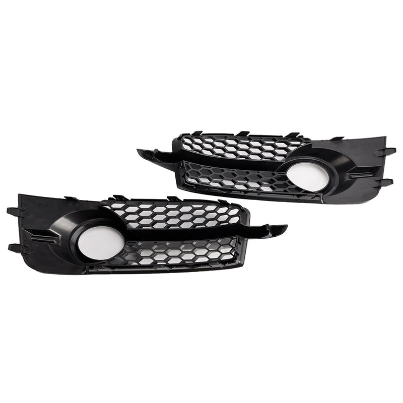 Grilles de Protection Antibrouillard Avant Audi A1 8X S-Line 2011-2014, - vue de trois-quarts - Becquet Voiture