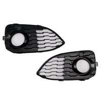 Grilles de Protection Antibrouillard BMW Série 1 F20 F21 M-Sport 2015-2019 - vue de dessus - Becquet Voiture