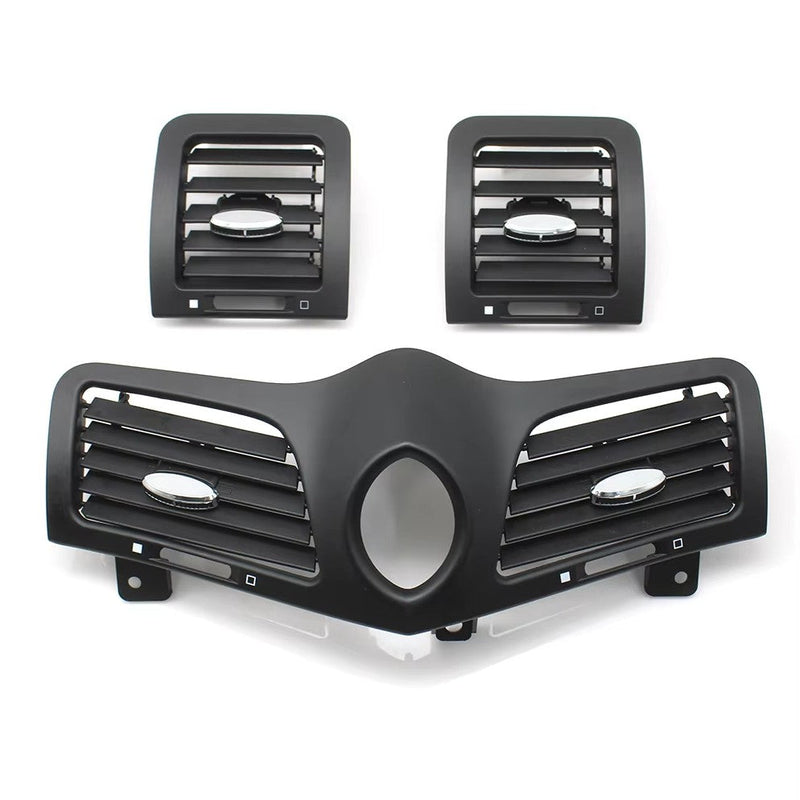Grilles de Ventilation pour Maserati GranTurismo & GranCabrio (2007-2019) - vue de face - Becquet Voiture