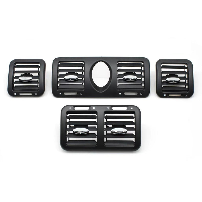 Grilles de Ventilation pour Maserati Quattroporte V 4.2 (2003-2009) - vue de face - Becquet Voiture