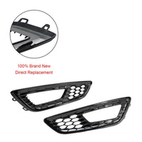 Grilles Pare-Choc Antibrouillard Noir Ford Focus 2015-2018 - détail du montage - Becquet Voiture