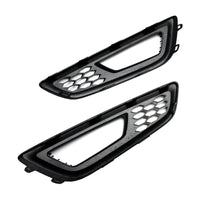 Grilles Pare-Choc Antibrouillard Noir Ford Focus 2015-2018 - en situation - Becquet Voiture
