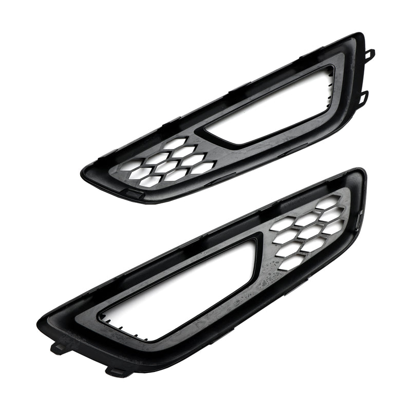 Grilles Pare-Choc Antibrouillard Noir Ford Focus 2015-2018 - en situation - Becquet Voiture