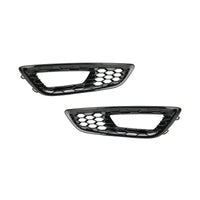 Grilles Pare-Choc Antibrouillard Noir Ford Focus 2015-2018 - installé sur véhicule 2 - Becquet Voiture