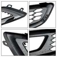 Grilles Pare-Choc Antibrouillard Noir Ford Focus 2015-2018 - vue de profil 2 - Becquet Voiture