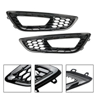 Grilles Pare-Choc Antibrouillard Noir Ford Focus 2015-2018 - vue de profil - Becquet Voiture