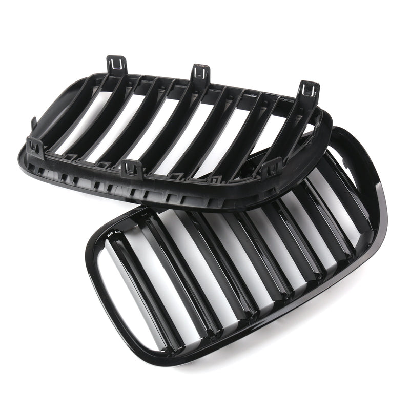 Grilles Pare-Chocs Avant BMW E83 X3 LCI 2007-2010 - installé sur véhicule - Becquet Voiture