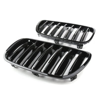 Grilles Pare-Chocs Avant BMW E83 X3 LCI 2007-2010 - vue de trois-quarts - Becquet Voiture