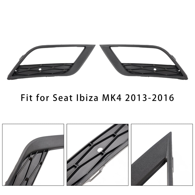 Grilles Phares Antibrouillard Avant Seat Ibiza MK4 2013-2016 - packshot studio - Becquet Voiture
