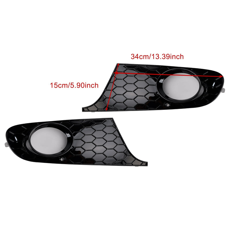 Anti-Fog Light Grilles VW Golf MK6 Jetta 2009-2013 - rear view - Becquet Voiture