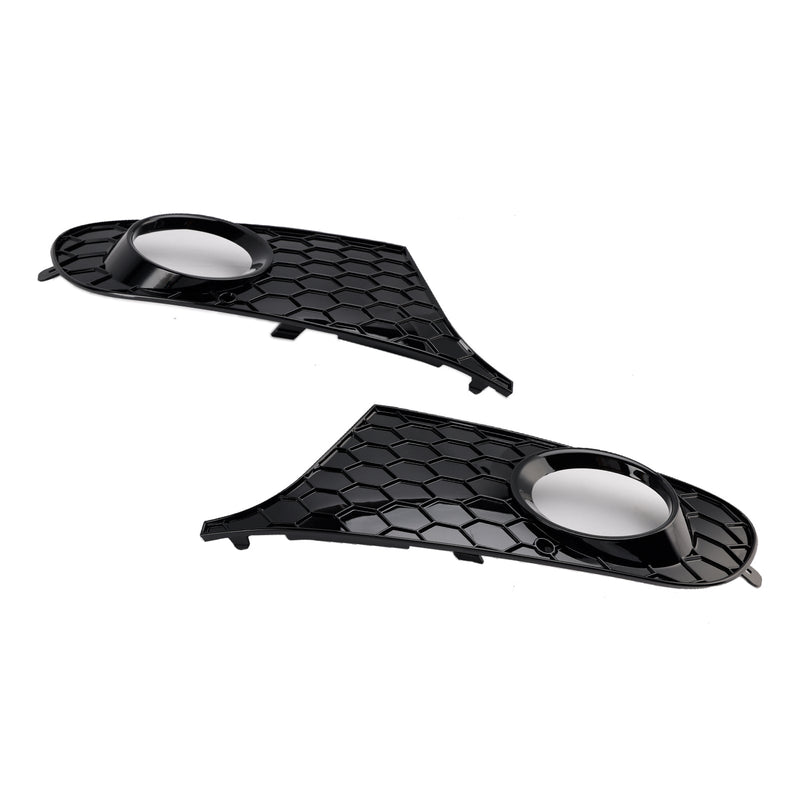 Anti-Fog Light Grilles VW Golf MK6 Jetta 2009-2013 - front view 2 - Becquet Voiture