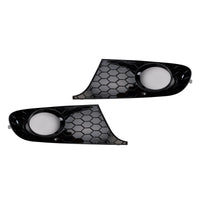 Anti-Fog Light Grilles VW Golf MK6 Jetta 2009-2013 - front view - Becquet Voiture