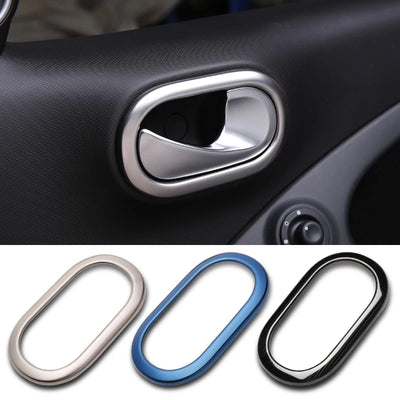 Habillage de Poignée de Porte Smart 453 Fortwo Forfour - vue de face - Becquet Voiture