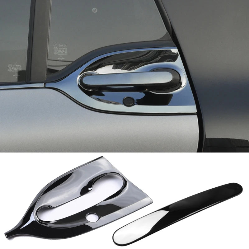Habillage Poignée et Bol de Porte Smart 453 Fortwo - vue de face - Becquet Voiture