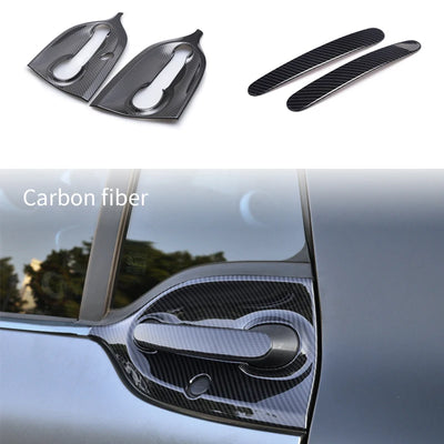 Habillage Poignée et Bol de Porte Smart 453 Fortwo - vue de trois-quarts - Becquet Voiture