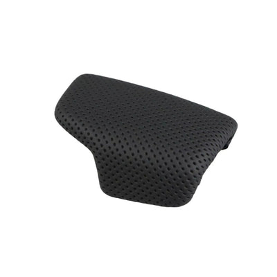 Habillage Sélecteur Vitesse Cuir Perforé Audi A6 S6 RS6 C8 - vue arrière - Becquet Voiture