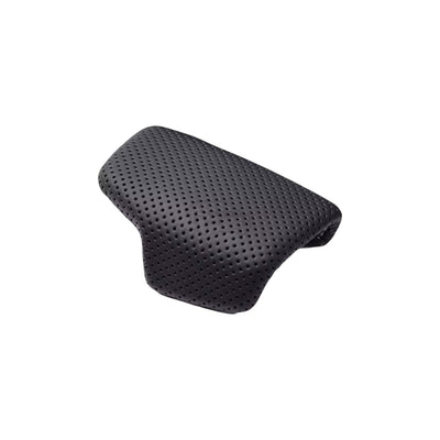Habillage Sélecteur Vitesse Cuir Perforé Audi A6 S6 RS6 C8 - vue rapprochée - Becquet Voiture