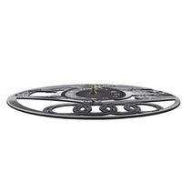 Audi R8 Design Metal Wall Clock - rear view - Becquet Voiture